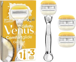 Gillette Venus Comfortglide coco con afeitadora Olay para mujer + 3 recambios de hoja de afeitar - Imagen 1 de 7