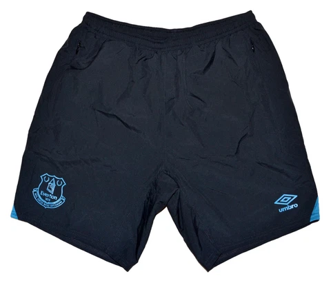 EVERTON 2010'S TRAINING FOOTBALL SHORTS JERSEY UMBRO SIZE S ADULT Cover