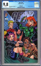 Gen 13 #1 Variant Cover B CGC 9.8 WP 1995 3744694001 "Thumbs Up" Variant