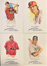 2008 Topps Allen & Ginter's Baseball Cards - Your Choice You Select