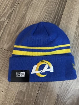 Puño tejido New Era NFL Los Angeles Rams Beenie Foto 1 de 4