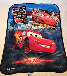 Disney Pixar Cars Speed I Am Speed Colap Blanket 38x31 Poster & Stickers 