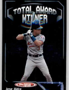 2004 Topps Total Award Winner Jose Vidro Foil Insert MLB PWE Expos #11 - Picture 1 of 2