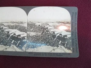Stereoview Keystone View Company Trenches Of The Allies Flanders Coast WWI (O) - Picture 1 of 4