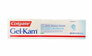 Colgate Gel-Kam Fluoride Treatment Gel Mint Flavor 4.30 Ounce Tube | EXP 11/2026 - Picture 1 of 4
