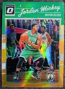 JORDAN MICKEY 2016-17 DONRUSS OPTIC ORANGE PRIZM /199 BOSTON CELTICS #24 - Picture 1 of 2