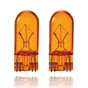 2PCS WY5W 12V 2827-02B Orange direction indicator front rear side halogen bulb - Picture 1 of 7