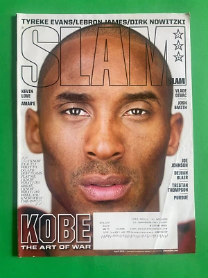 SLAM MAGAZINE-APRIL 2010-KOBE BRYANT-LAKERS-COMPLETE ISSUE/LEBRON JAMES POSTER - Image 1 of 4