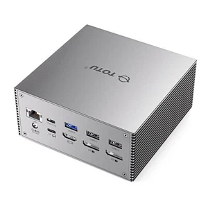 TOTU Mise à niveau Universelle USB-C 4K Triple Affichage Station d'accueil Support de Charge - Photo 1/6