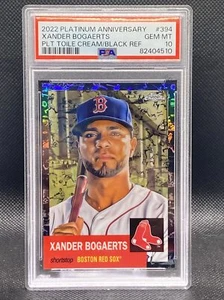 💎🔥 2022 Topps Chrome Platinum Xander Bogaerts Black /10 PSA 10 🔥💎 - Picture 1 of 2