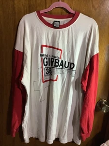 Camiseta Marithe + Francois Girbaud XXL Estilo Raglán De Colección Manga Larga ~ Bordada - Imagen 1 de 13