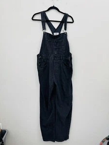 We The Free Black Denim Overalls Womens Size Small - Picture 1 of 8