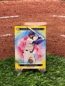 2024 Topps Inception Yellow #49 Cody Bellinger 010/199 CUBS - Picture 1 of 2