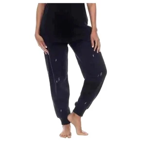 Honeydew neu mit Etikett schwarz Lounge Pyjamahose Blitz silber bequem Gr. XL - Bild 1 von 9