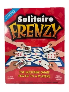 Solitaire Frenzy Fast Family Party Card Board Game JAX NEW SEALED - Picture 1 of 6