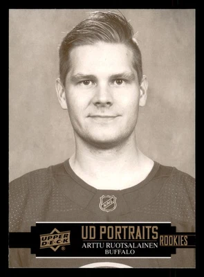 2021 Upper Deck Arttu Ruotsalainen #P-56 Rookie Buffalo Sabres - Image 1 of 2