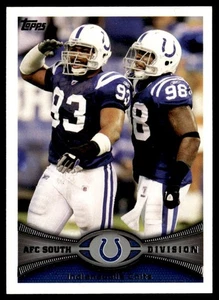 2012 Topps Indianapolis Colts: Dwight Freeney/Robert Mathis Indianapolis Colts - Picture 1 of 2