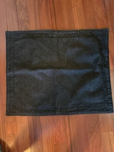 RLL Lauren Ralph Lauren Black Denim Standard Size Pillow Sham Cotton - Bild 1 von 5