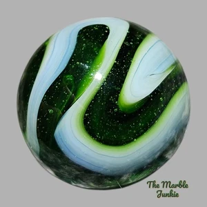 Incredible 19/32" Alley Agate Swirl Marble Wet Mint Condition ๐ฅ๐ - Picture 1 of 12