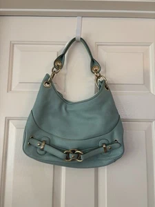 Bolso de hombro hobo vintage de cuero granulado de Wilson tamaño mediano - Imagen 1 de 7