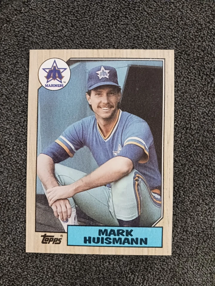 1987 Topps - Mark Huismann #187 - Mariners - ungraded - Image 1 of 2