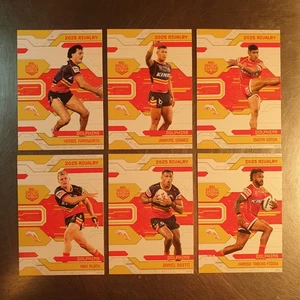 Juego de 6 cartas de equipo base Redcliffe Dolphins edición especial NRL Rivalry 2025 - Imagen 1 de 2
