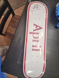 RARE SIGNED Rayssa Leal Yuto Horigome Olympic April Skateboard Deck AUTOGRAPHED - Picture 1 of 7