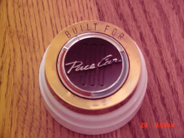 1963 Chrysler 300 Pace Setter INDY Owner EMBLEM NOS MoPar - Image 1 of 1