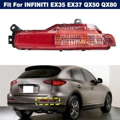 Luz intermitente parachoques trasero derecho 265501BA1C para INFINITI EX35 EX37 QX50 QX80 Foto 1 de 4