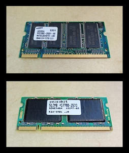 1x512MB + 1x256MB Memory Modules RAM SODIMM DDR-333 PC-2700 (Apple Compatible) - Photo 1/4