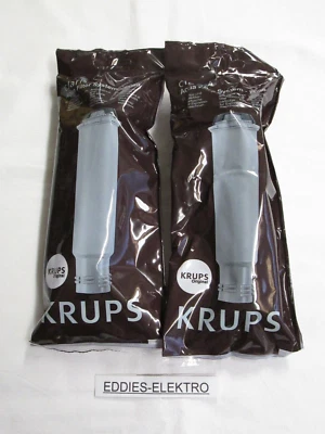 2 Stück Krups F08801 Wasserfilter Filtereinsatz Filter für Kaffeevollautomaten
