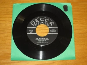 POP CHRISTMAS 45 RPM - RUSS MORGAN - DECCA 24766 - "THE MISTLETOE KISS" - Bild 1 von 2