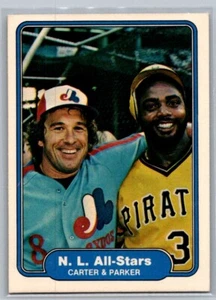 1982 Fleer NL All Stars Parker & Carter #638 - Picture 1 of 2
