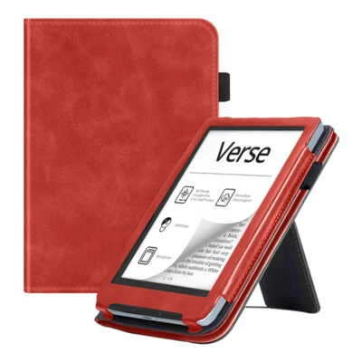 For Pocketbook Verse ‎PB629/ Lite/ Pro Case 6" PU Leather Cover &Stand Handheld - Image 1 of 4