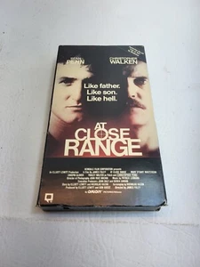 At Close Range (VHS, 1986) Vestron Christopher Walken, Sean Penn 80s Action - Imagen 1 de 4