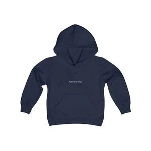 Youth Heavy Blend Hooded Sweatshirt - Picture 1 of 11