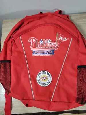 Philadelphia Phillies MLB Phillies ALS Phestival Hatfield  Red Backpack - Image 1 of 4