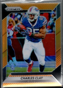 A0676- 2016 Panini Prizm Prizms Orange #140 Charles Clay /299 - NM-MT - Picture 1 of 2