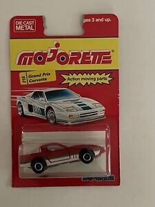Majorette Grand Prix Corvette / #215-268 / Made in France / Rare In Package