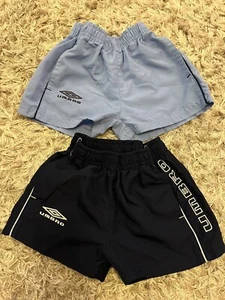 Boys, Authentic, Clothing, 2 X Shorts, Age 2-3, Umbro - Picture 1 of 1