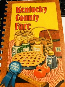 Kentucky County Fare Food Spiral Cookbook Vtg  1980 - Bild 1 von 10
