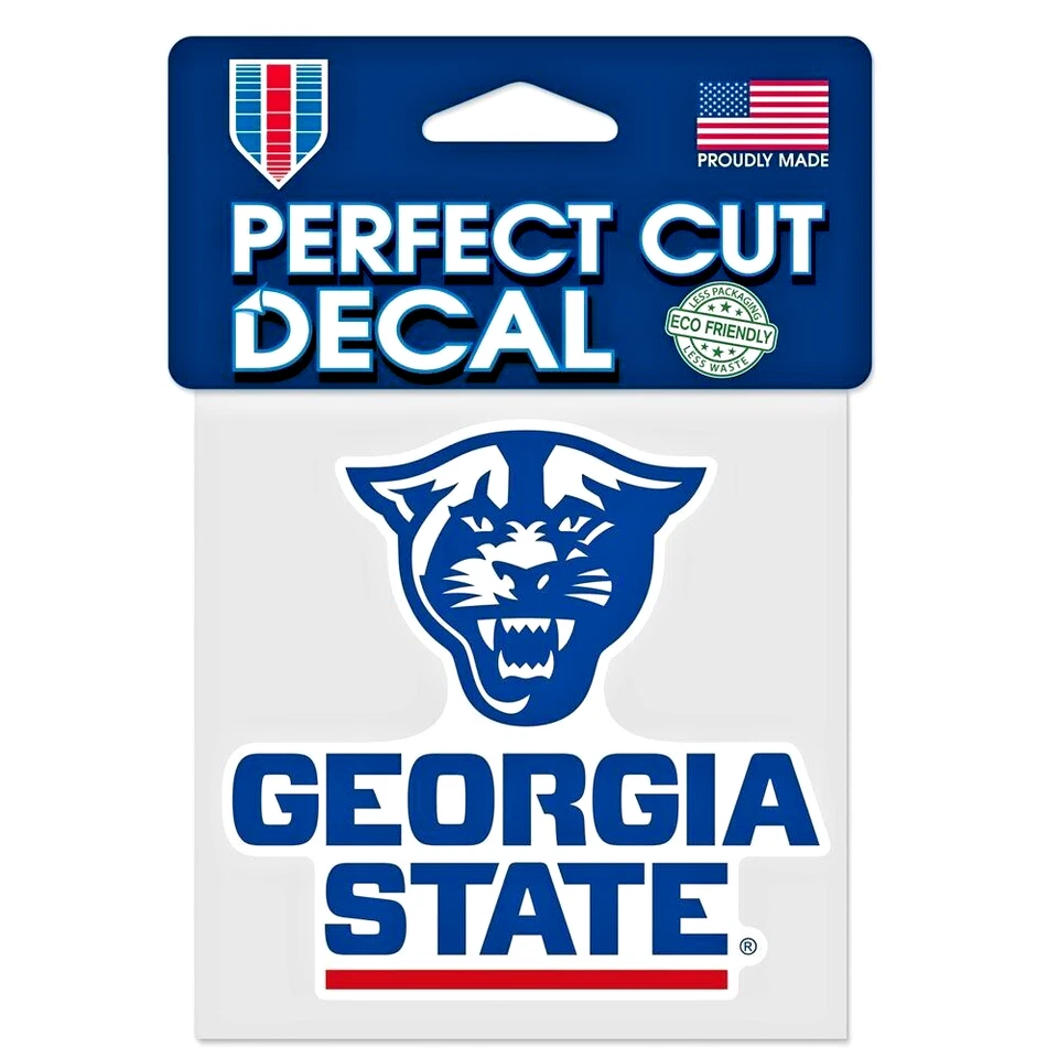 Georgia State Panthers 4 Inch NCAA Perfect-Cut Decal Sticker *Free Shipping - Image 1 of 1