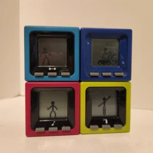 Radica Cube World Lot of 4 Series 2 MIC, HANS, DUSTY and HANDY All Working - Picture 1 of 9