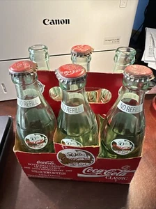Vtg COCA-COLA 1989 LIMITED EDITION Cape Cod 50th Anniversary 6 bottles w/carrier - Picture 1 of 7