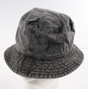 Old Navy YOUTH Kids Size Small / Medium (S-M) Black Distressed Bucket Style Hat - Picture 1 of 6