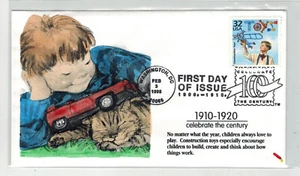 DYNAMITE HANDPAINTED OR TINTED CELEBRATE CENTURY 1910 CHILDREN CONSTRUCTION TOYS - Picture 1 of 1