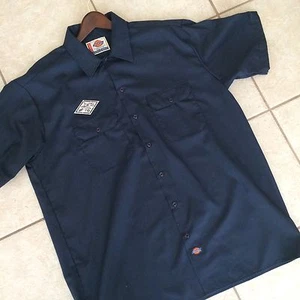 Obey Stephard Fairey Patch On A Dickies Workshirt Size XL new - Picture 1 of 3