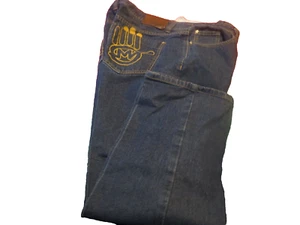 Miskeen Originals Jeans Streetwear Hip Hop Tag Size 42X32 Actual 40X30 - Picture 1 of 8