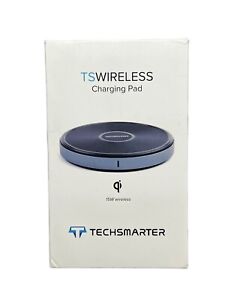 Techsmarter 15W Fast Charging Wireless Charger Pad, Qi Certified