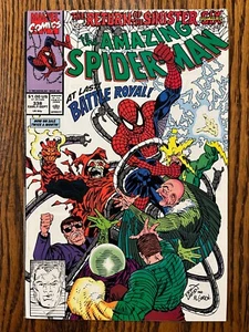 THE AMAZING SPIDER-MAN #338 Larsen/Gordon 1990 Marvel Ent Group Sinister Six - Picture 1 of 3